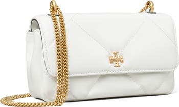 Kira Mini Diamond Quilted Leather Crossbody Bag