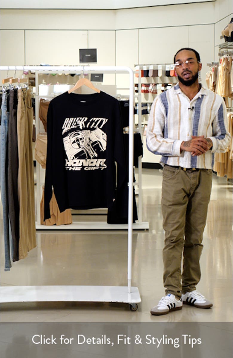 Driving Graphic Long Sleeve T-Shirt, sales video thumbnail