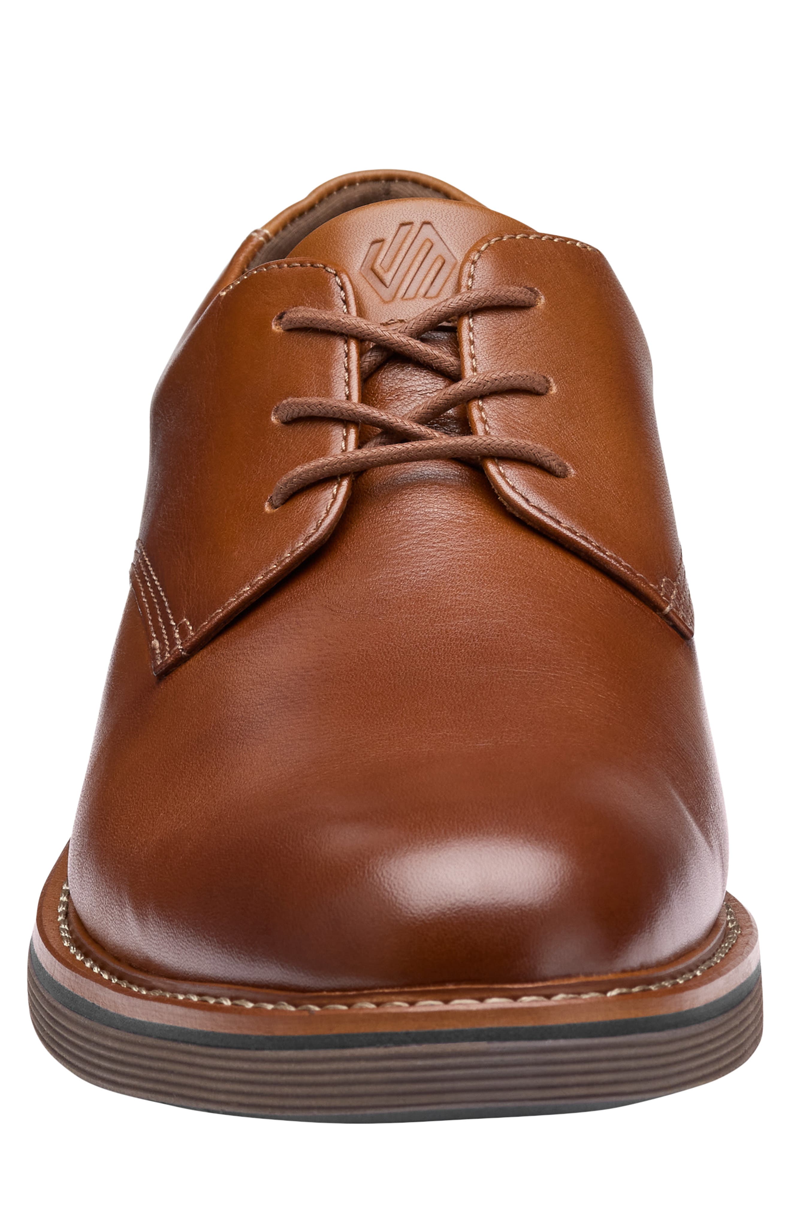 Tyson Plain Toe Derby, Alternate, color, TAN FULL GRAIN