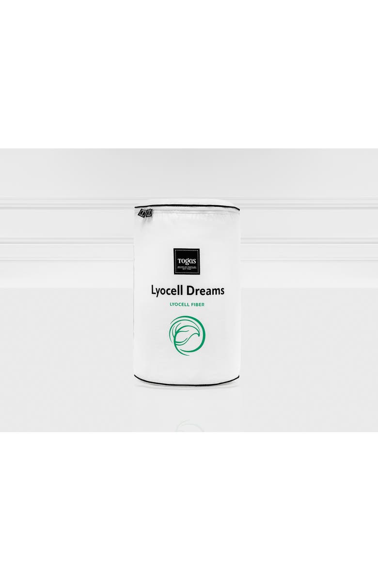 Togas Lyocell Dreams comforter, Alternate, color, White