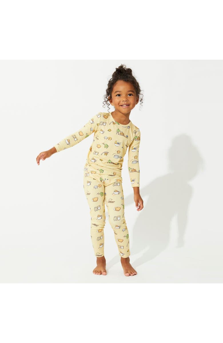 Bellabu Bear Kids' Love You Brunches Set of 2 Piece Pajamas, Alternate, color, 