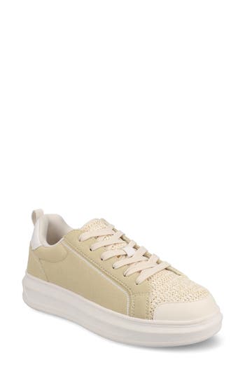 JOURNEE COLLECTION JOURNEE COLLECTION MEEYA WOVEN CASUAL SNEAKER 