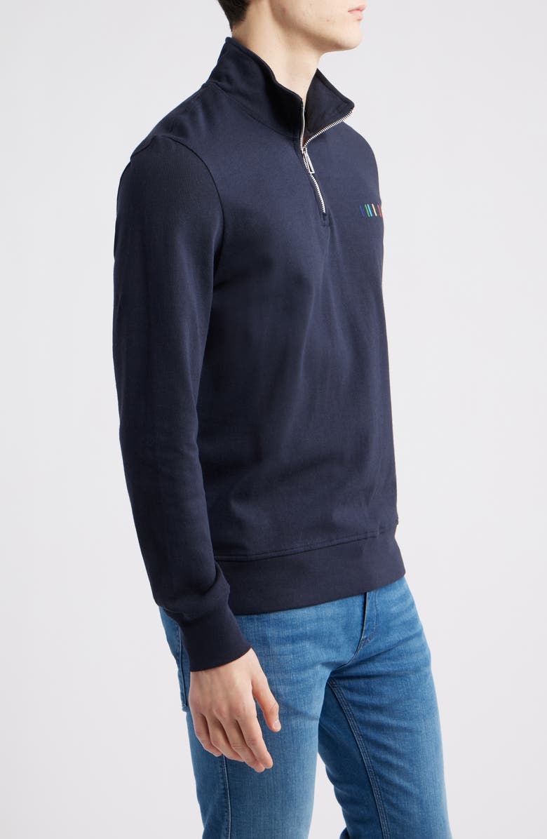 Paul Smith Regular Fit Half Zip Pullover, Alternate, color, 