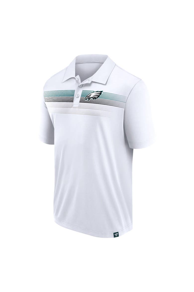 Men's Fanatics Branded White Philadelphia Eagles Victory For Us Interlock Polo, Alternate, color, White