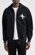 SANTO STUDIO Faith over Fear Fleece Zip Hoodie