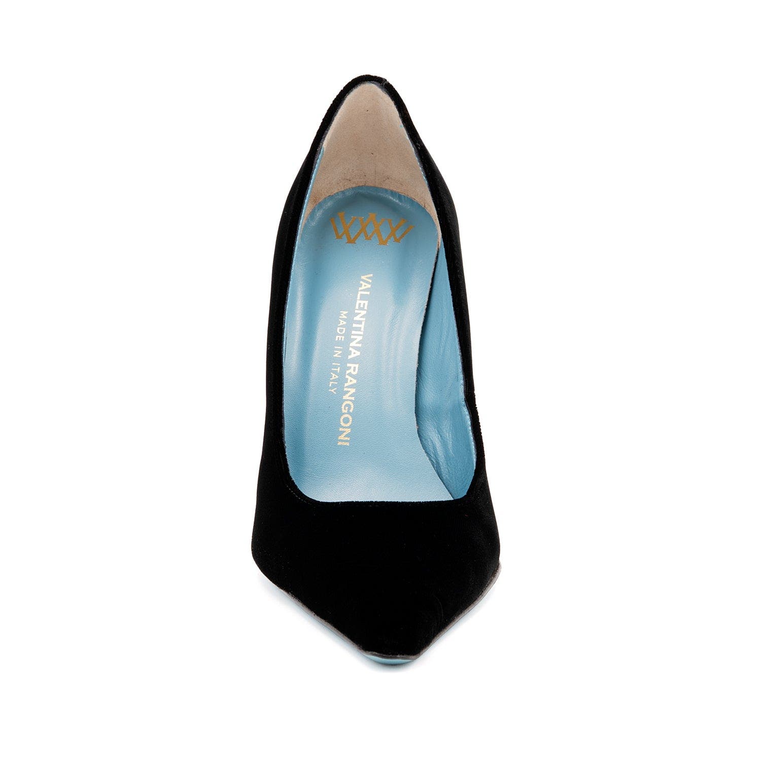 Valentina Rangoni Romana Stiletto Pump, Alternate, color, Black Master