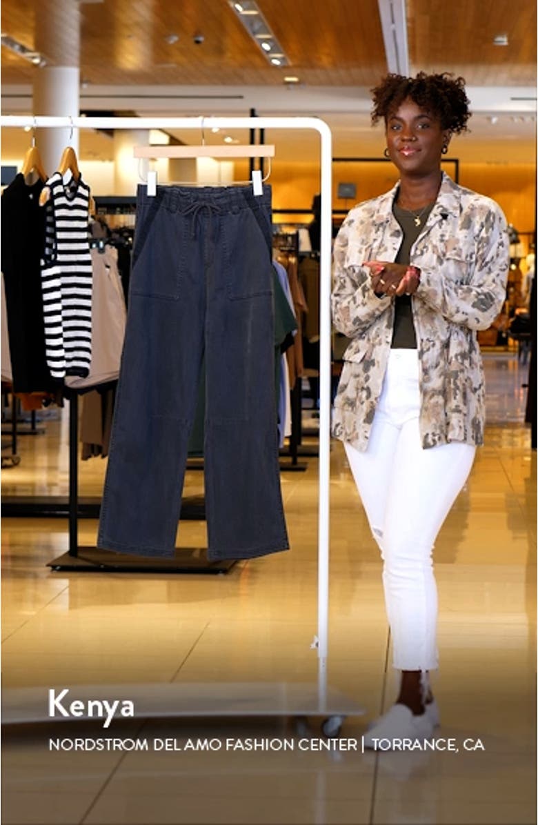 Gianna Crop Drawstring Pants, sales video thumbnail