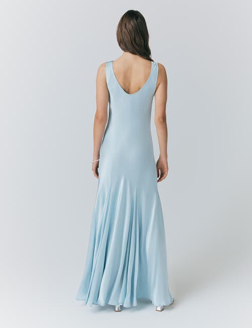Ghost London Willow Sleeveless Satin Maxi Slip Dress