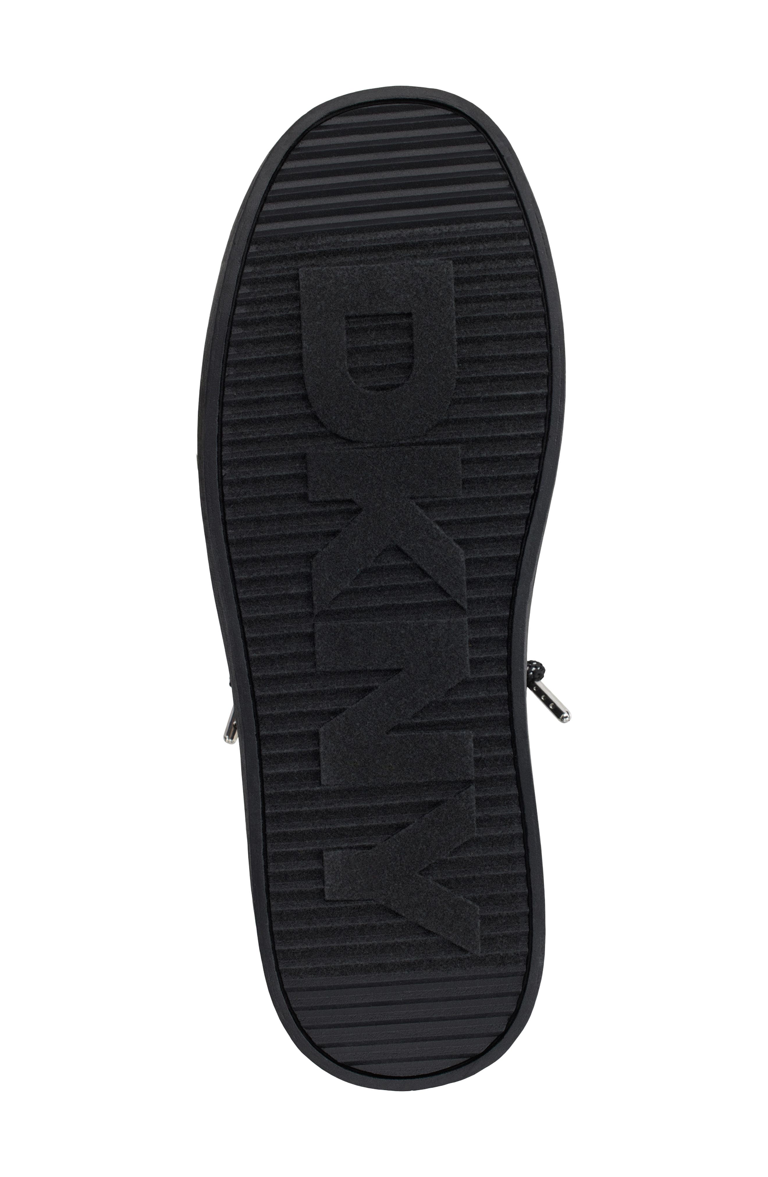 DKNY Garren Slip-On Sneaker, Alternate, color, Black/ Silver