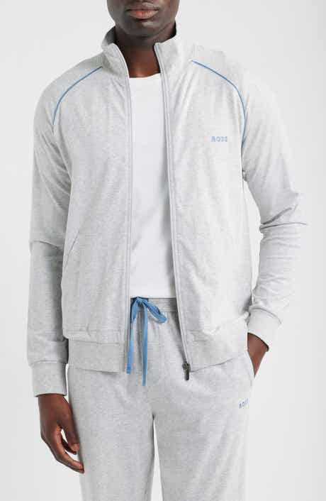 Mix Match Cotton Jersey Full Zip Jacket