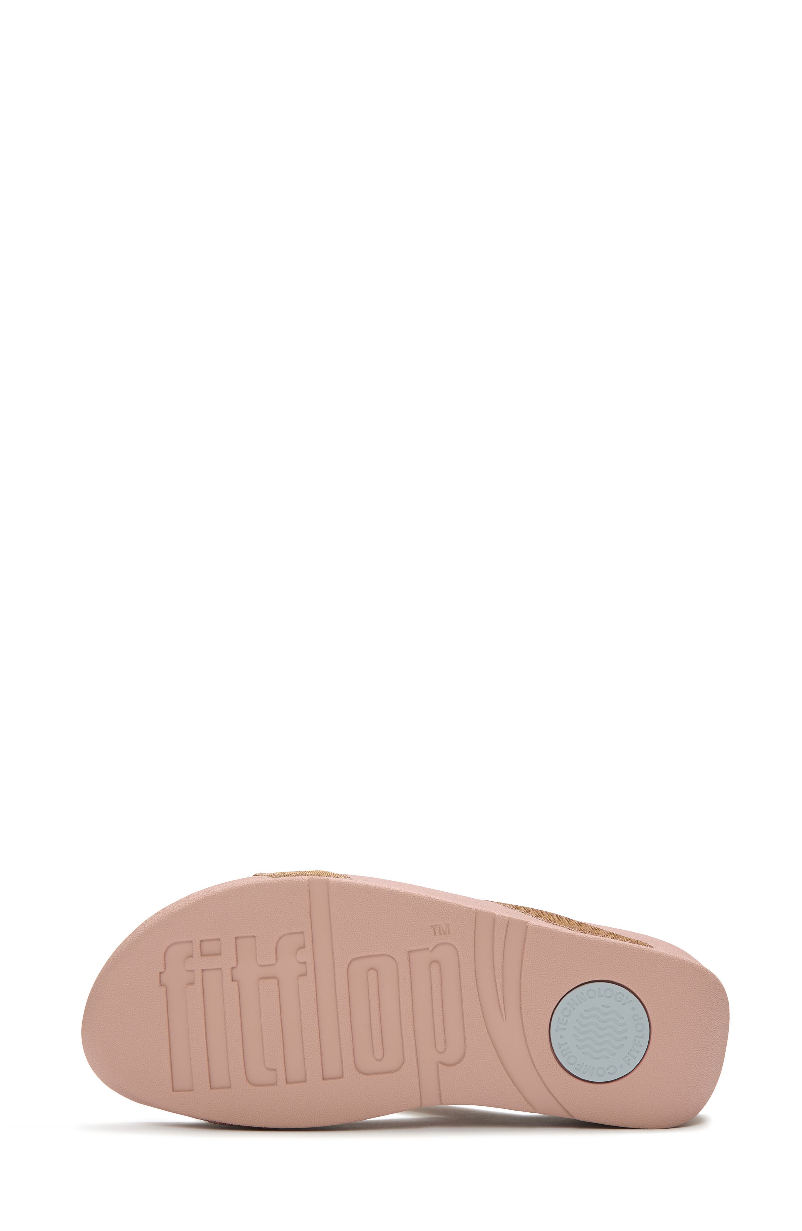 Flowrise Glitz Wedge Slide Sandal, Alternate, color, ROSE GOLD