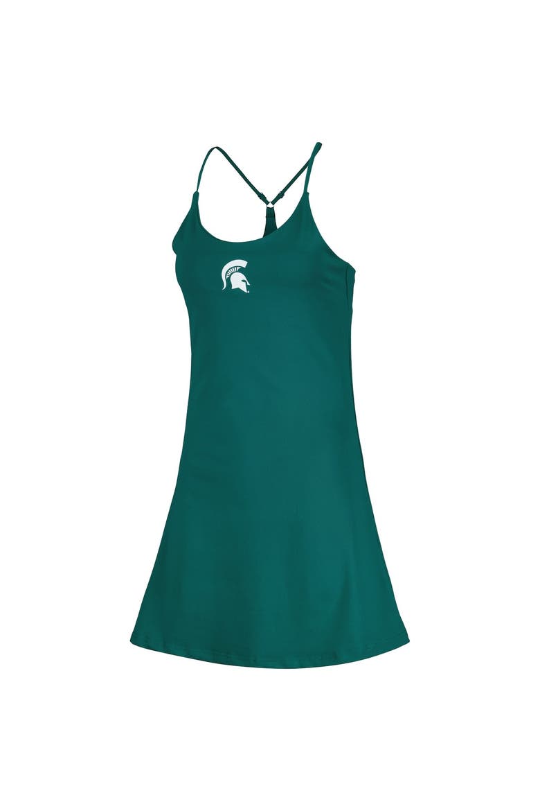 Women's Established & Co. Green Michigan State Spartans Campus Rec Dress, Alternate, color, Green