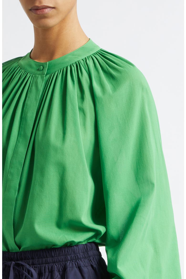 Zoey Blouson Sleeve Shirt, Alternate, color, ONLINE LIME
