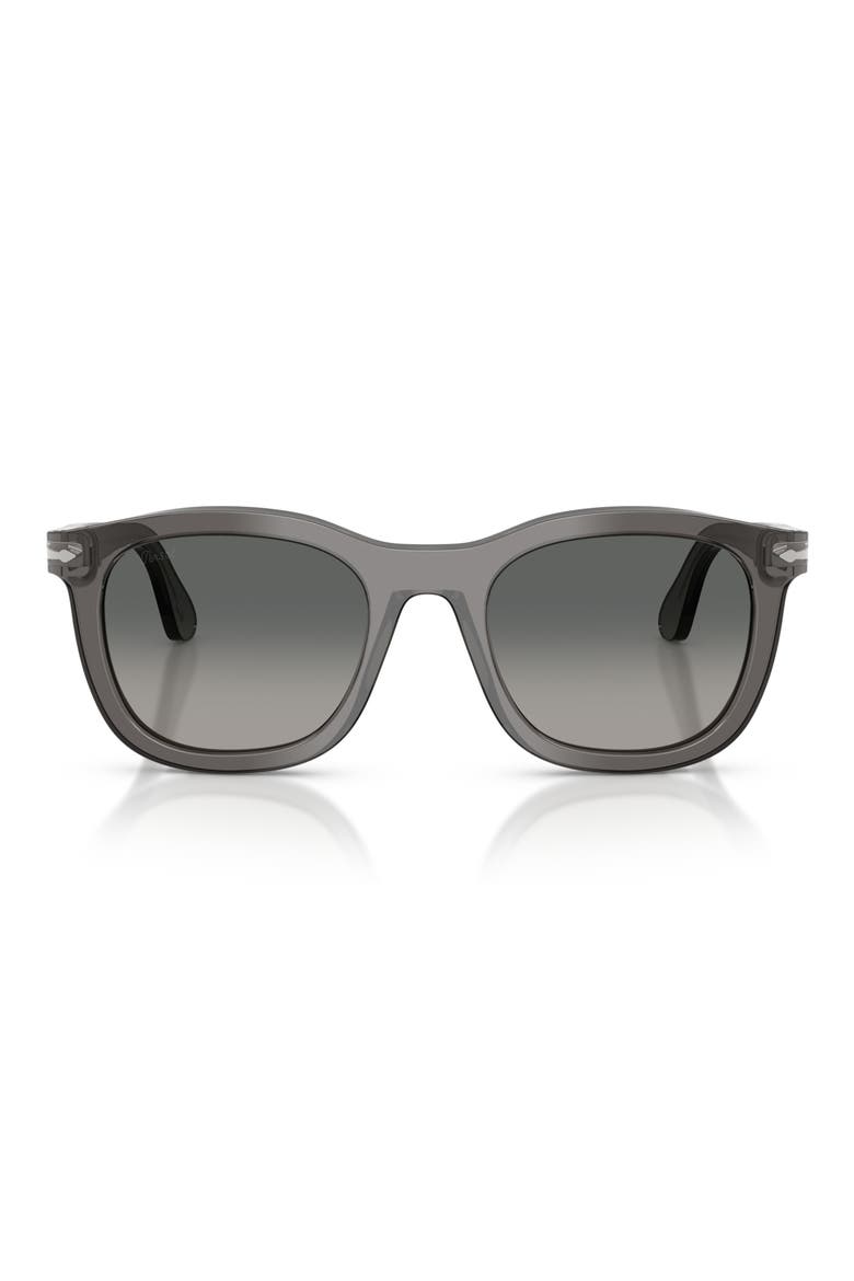 52mm Phantos Sunglasses, Main, color, COLD GREY TRANSP/ GREY