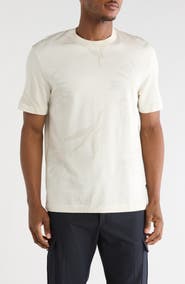 BOSS Taut Floral Cotton Knit Graphic T-Shirt