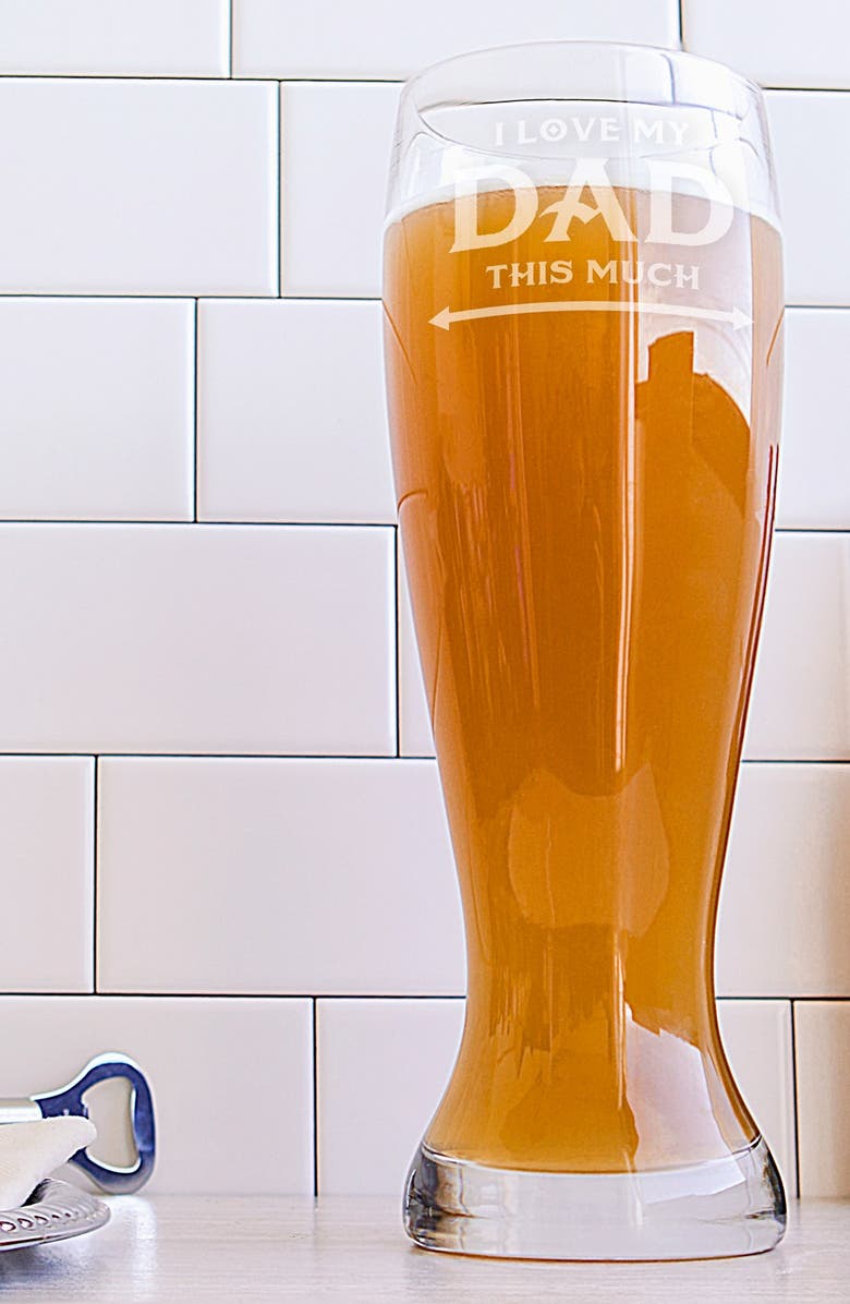Cathy's Concepts 'Father's Day' Pilsner Glass, Main, color, 