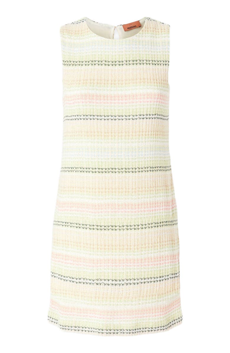 Missoni Sleeveless Dress In Cotton Blend With Caperdoni Motif, Alternate, color, 