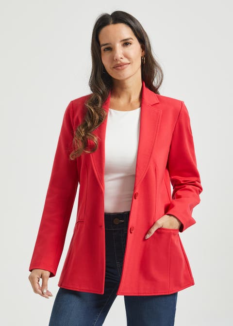 Classic Blazer Stretch Ponte