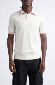 Dolce&Gabbana Tipped Silk Polo