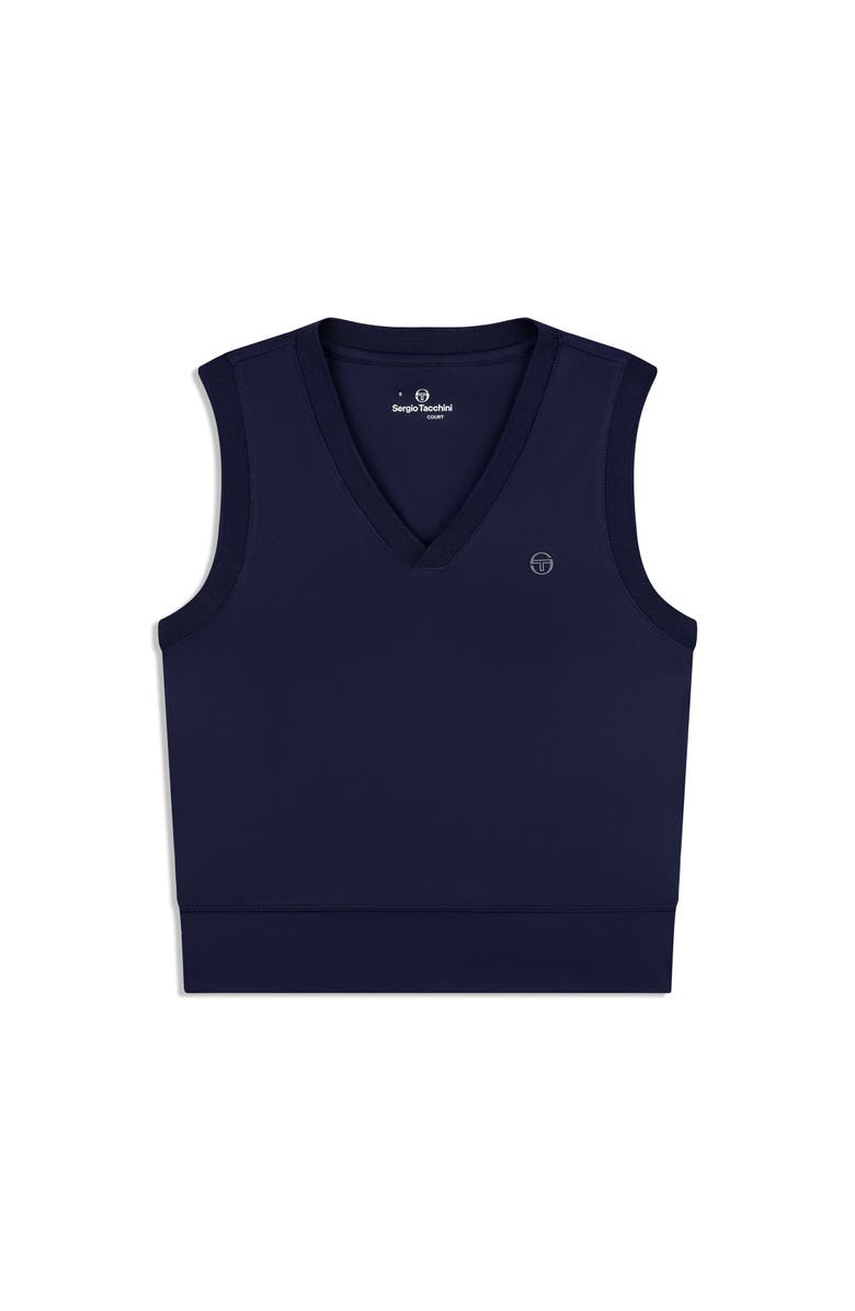 Sergio Tacchini Noemi Top, Alternate, color, Maritime Blue