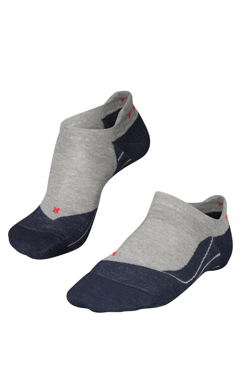 Falke RU4 Endurance No Show Running Socks, Main, color, Light Grey