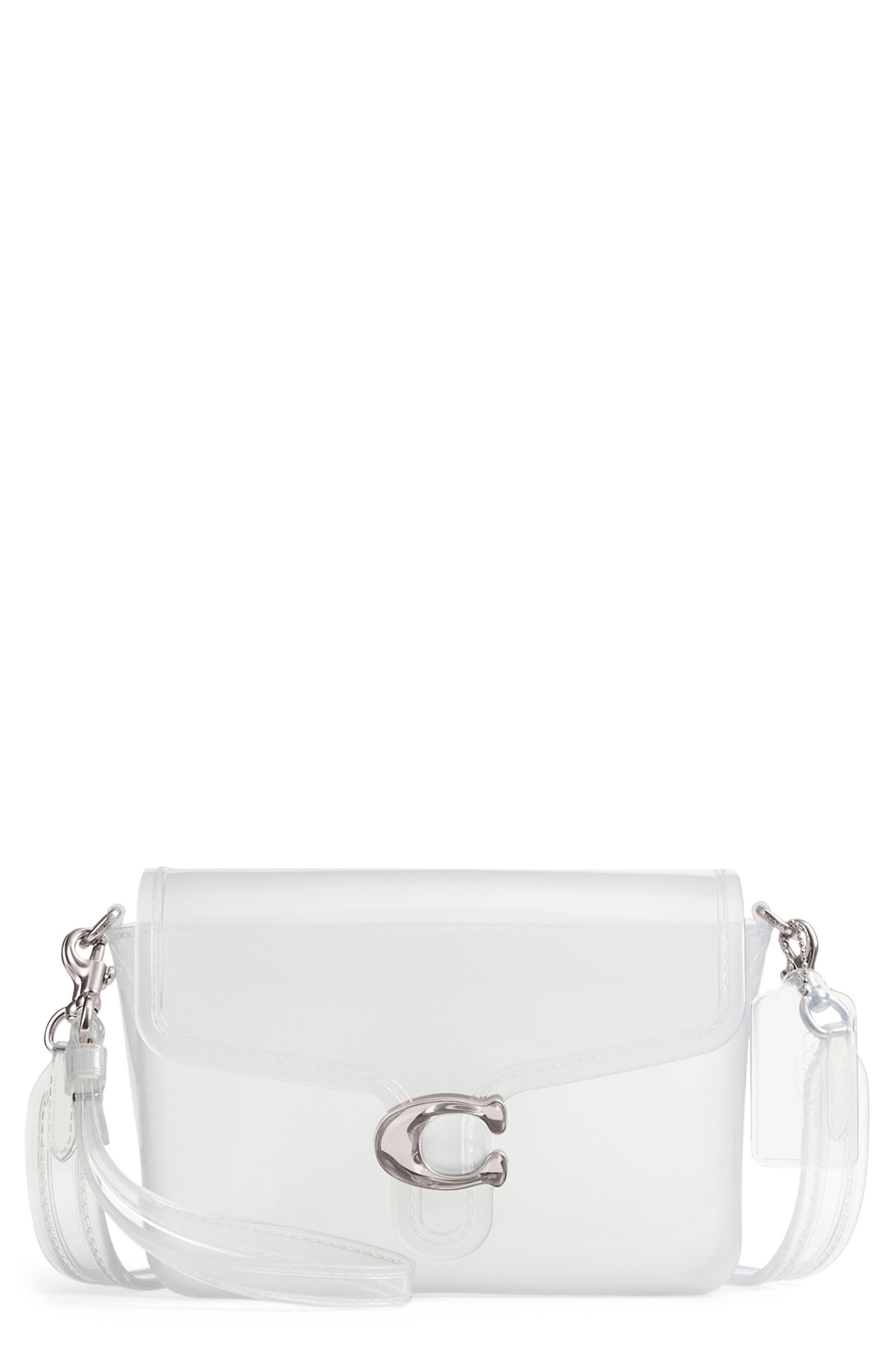Tabby Jelly Crossbody Bag, Main, color, LH/ CLEAR