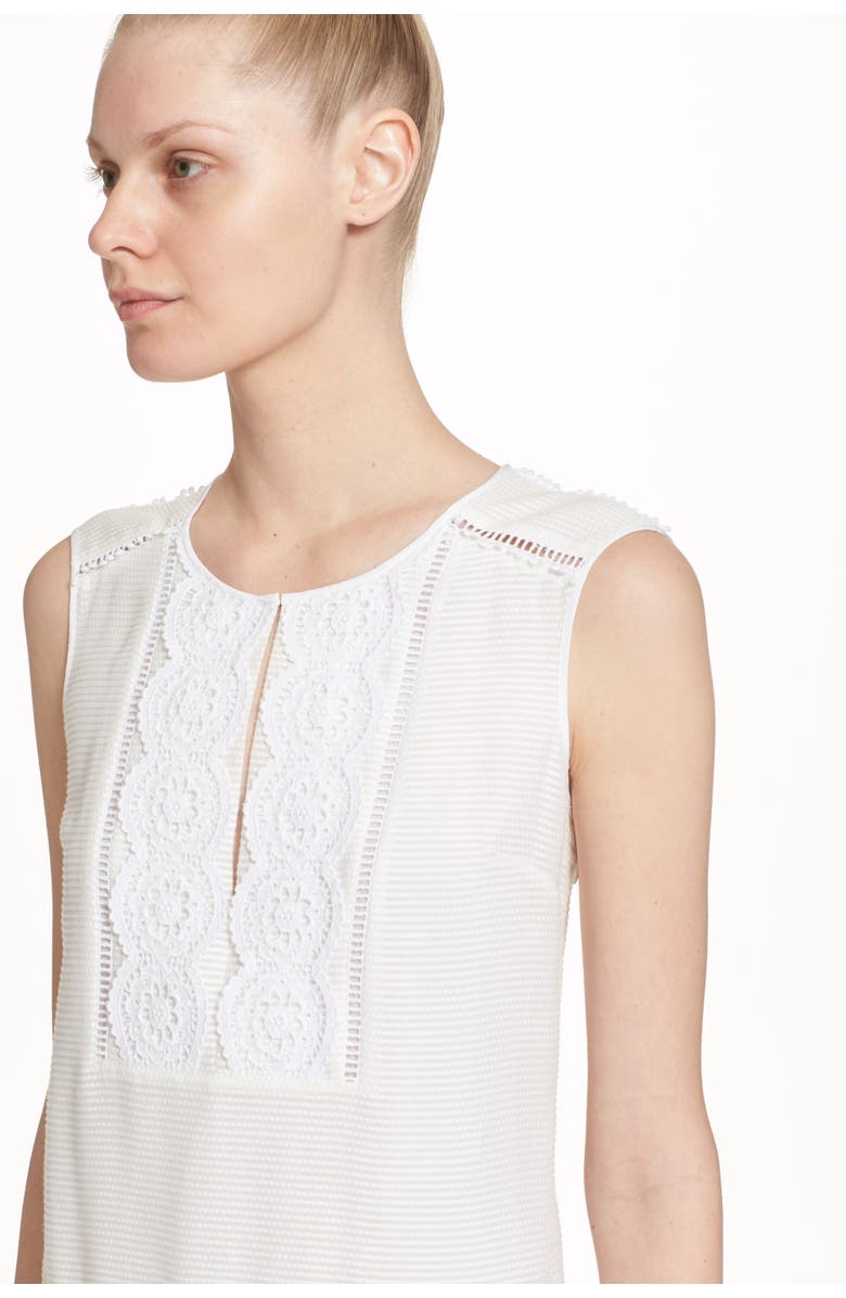 Burberry Nanette Sleeveless Drop Waist Dress, Alternate, color, 