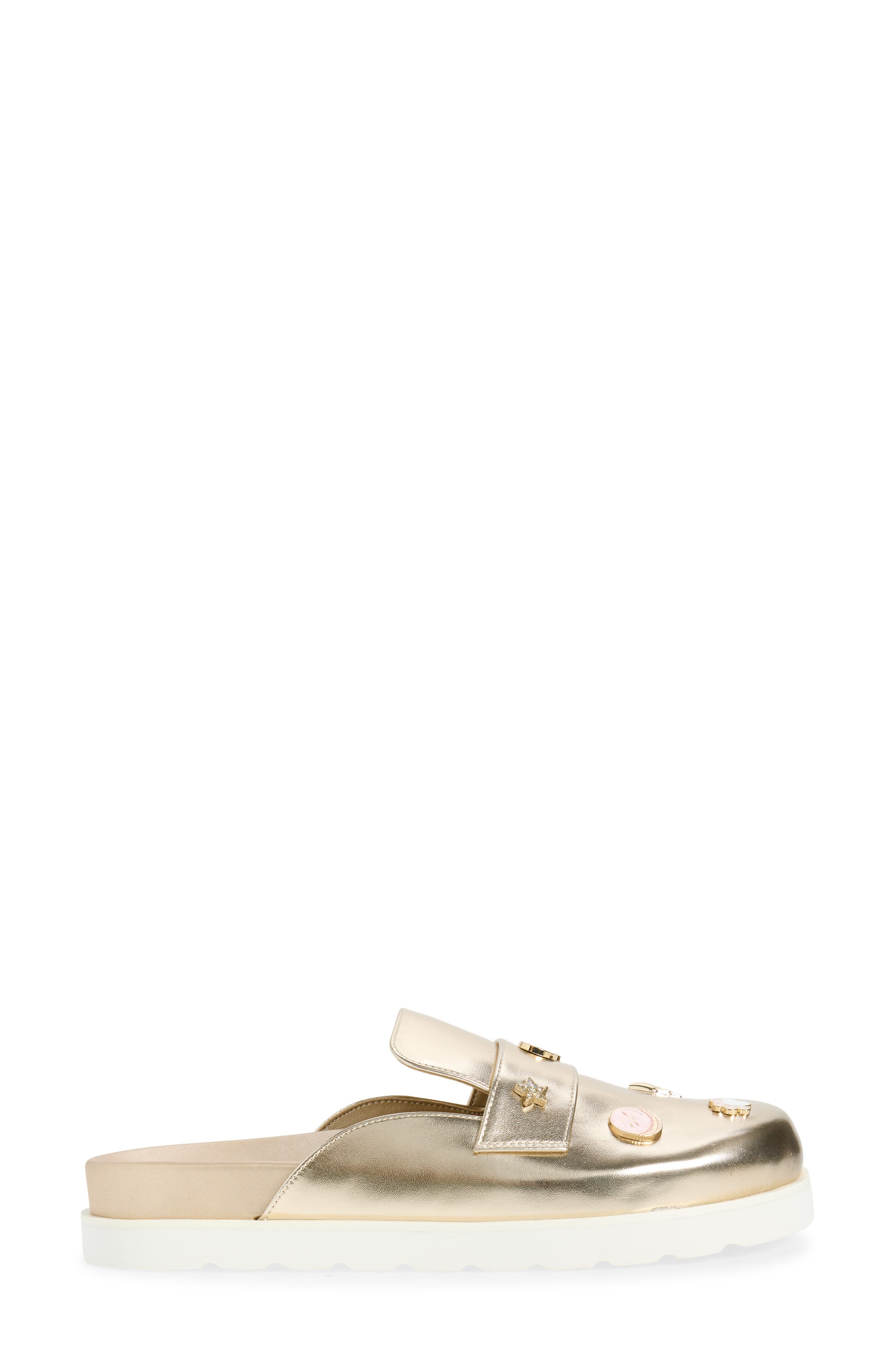 Islay Flat Mule, Alternate, color, WHITE GOLD