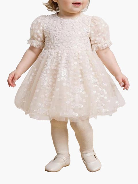 Kid's Floral Confetti Dress