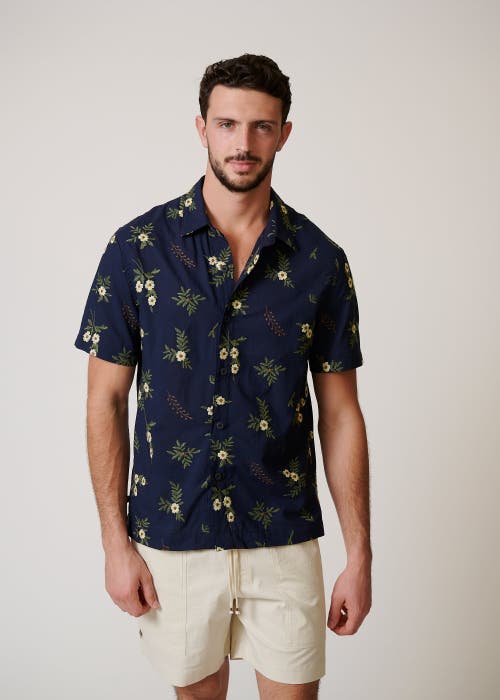 Leisure Lab Jaco Button Up In Evening