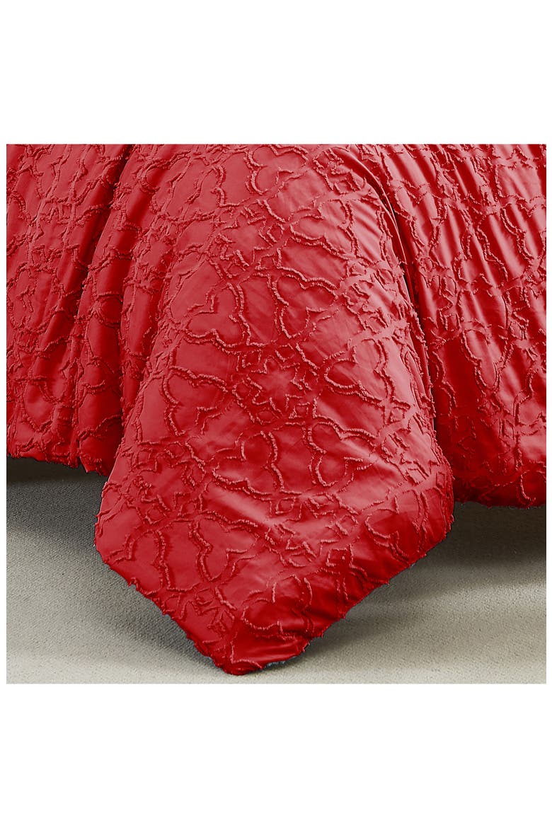 Jaquard Comforter Set, Alternate, color, PEPPER