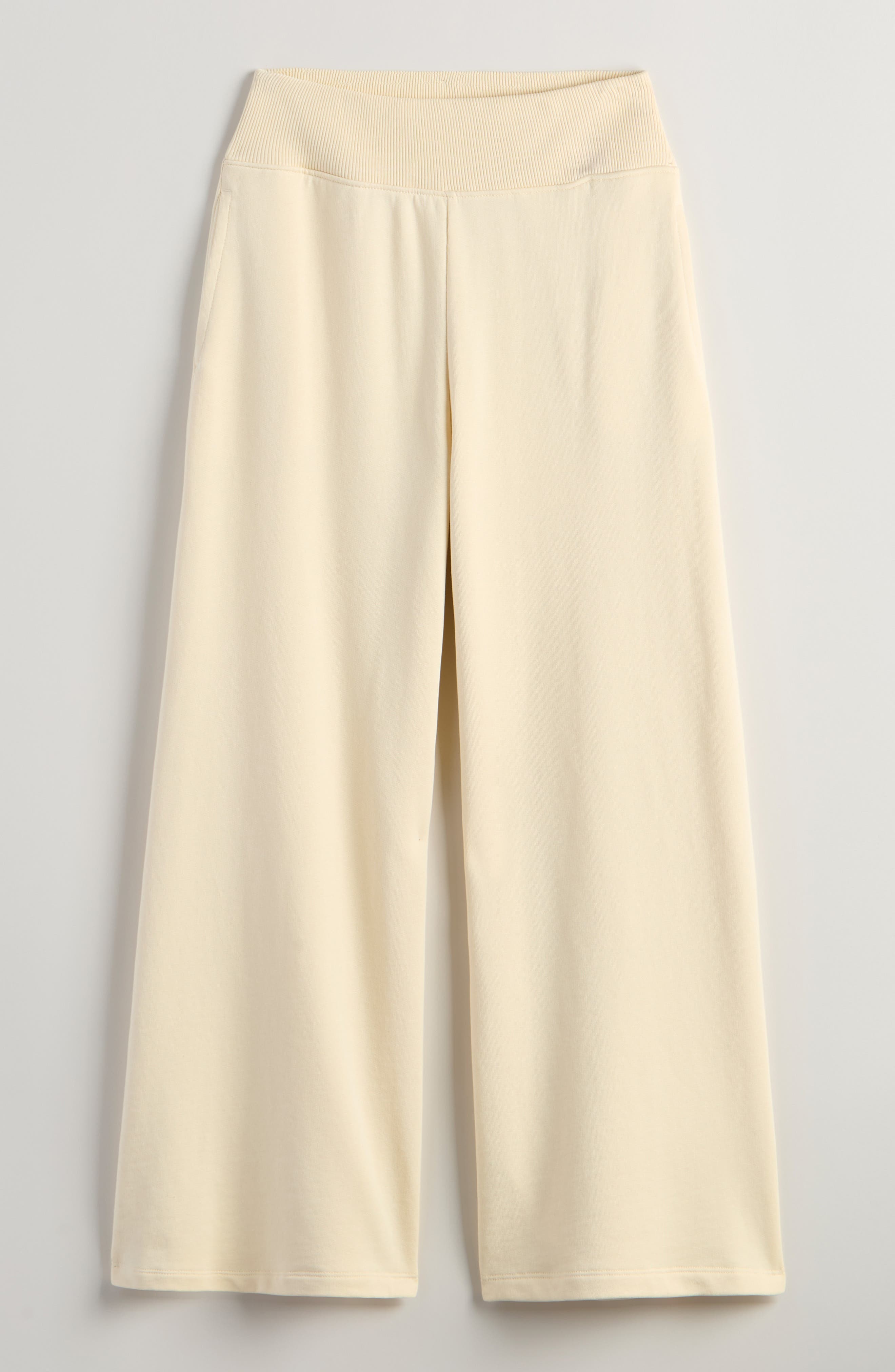 Kids' Wide-Leg Cotton Blend Sweatpants