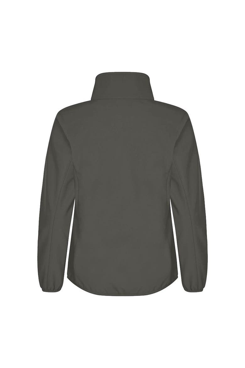 Women's Cutter & Buck  Steel Portland Sea Dogs Clique Trail Stretch Softshell Full-Zip Jacket, Alternate, color, Steel