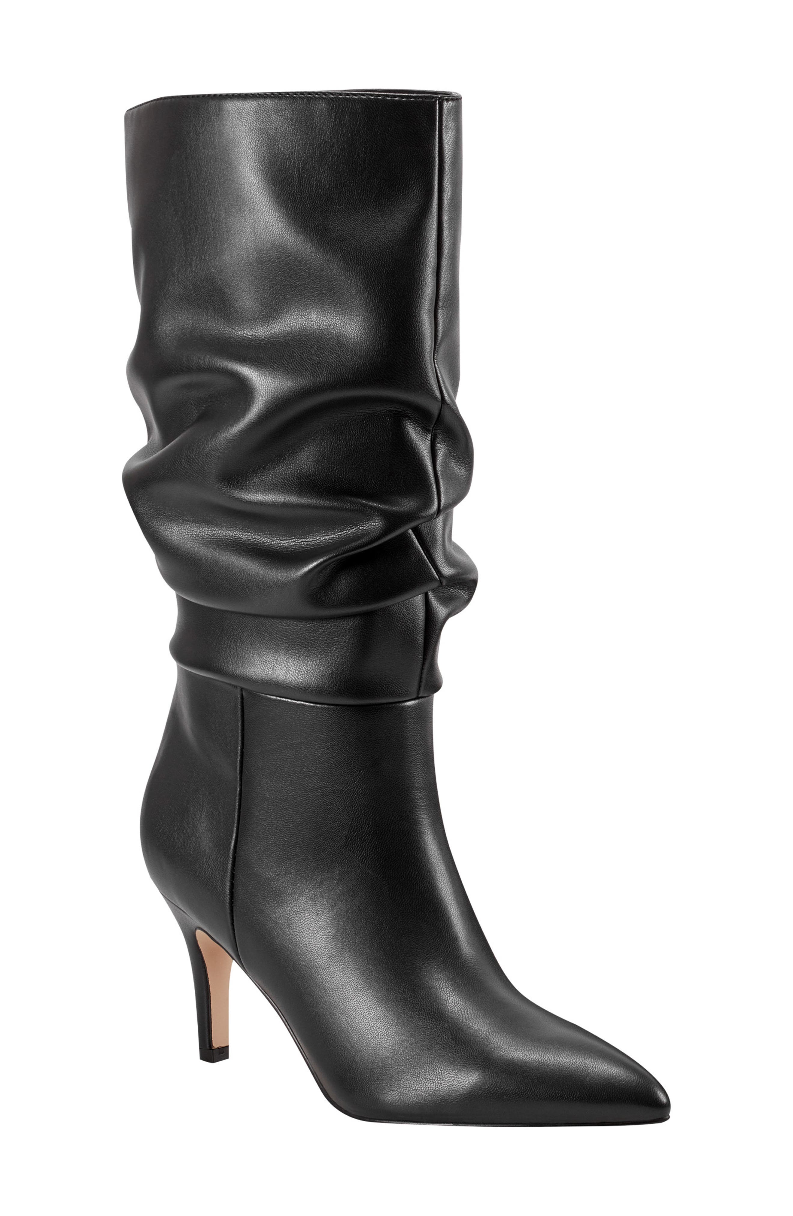 Marc Fisher Pointed Toe Slouch Boot, Main, color, 