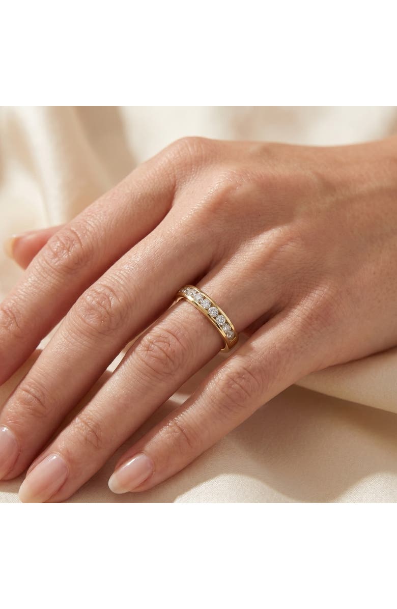 Bliss Diamond 1/2Ct Diamond Wedding Ring Channel Set Lab Grown EF/VS, Alternate, color, 
