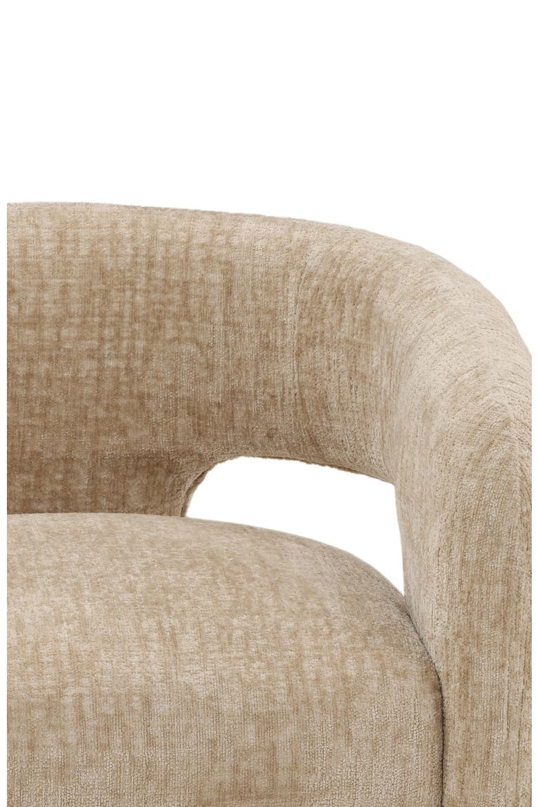 Quinnie Chenille Dining Chair, Alternate, color, Sand