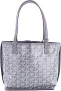 Pre-Owned Goyard Anjou Reversible Tote Coated Canvas Mini
