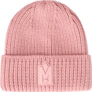 Mackage Kids' Jude Cuff Recycled Wool Blend Rib Beanie