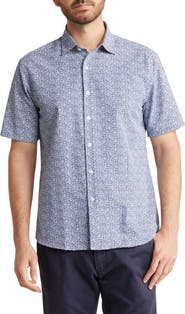 WESTZEROONE Bowfin Short Sleeve Button-Up Shirt