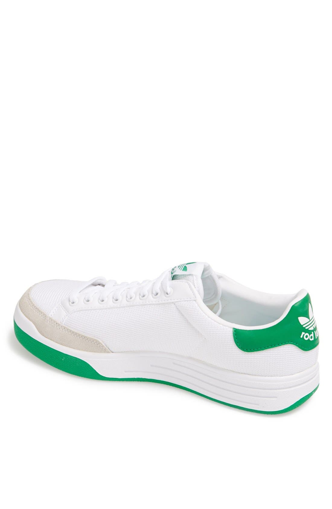 adidas Rod Laver Vintage Sneaker, Alternate, color, Runwht/Runwht/Fairwa