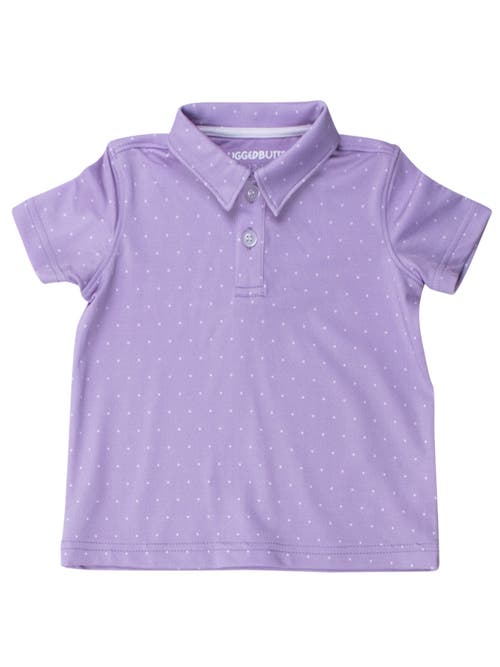 Rufflebutts Boys Knit Short Sleeve Performance Polo