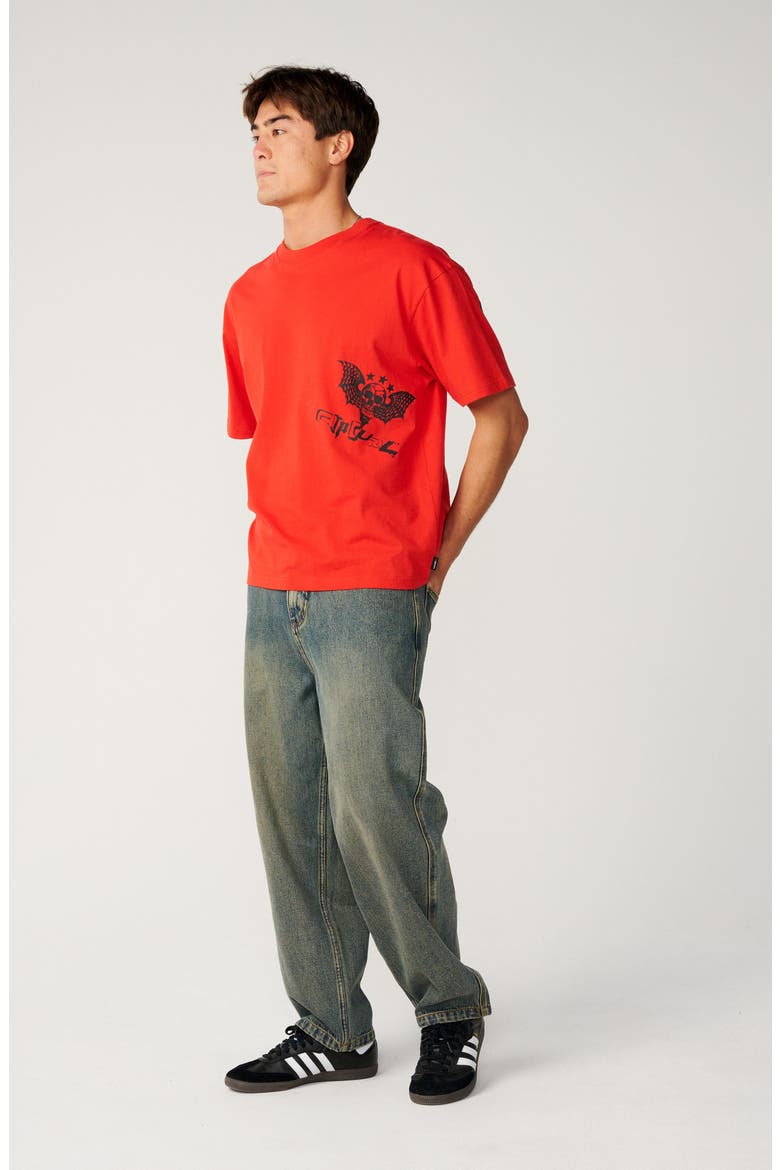 Archive Dirty Denim Jeans, Alternate, color, DIRTY MID BLUE
