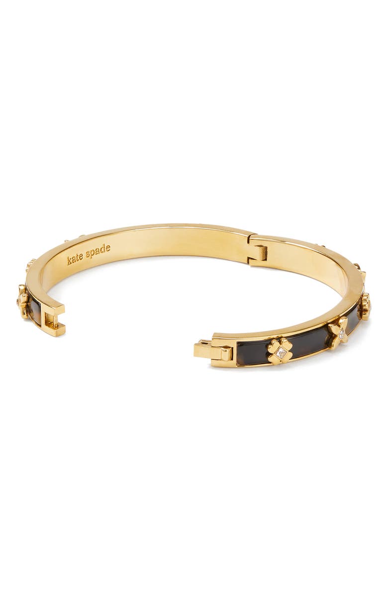 Kate Spade New York Breeze Along Hinged Slim Bangle Bracelet, Alternate, color,