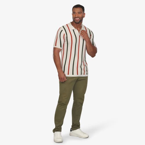 Vustra Havana Nights Luxe Knit Polo In Multi