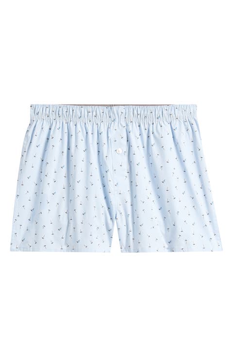 Modern Woven Cotton Boxers