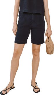 Bella Dahl Pleated Bermuda Shorts