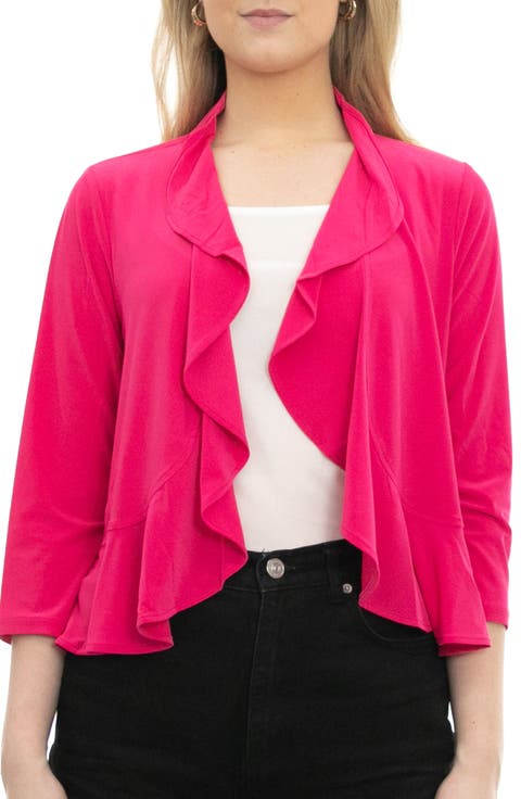 Chiffon Ruffle Bolero