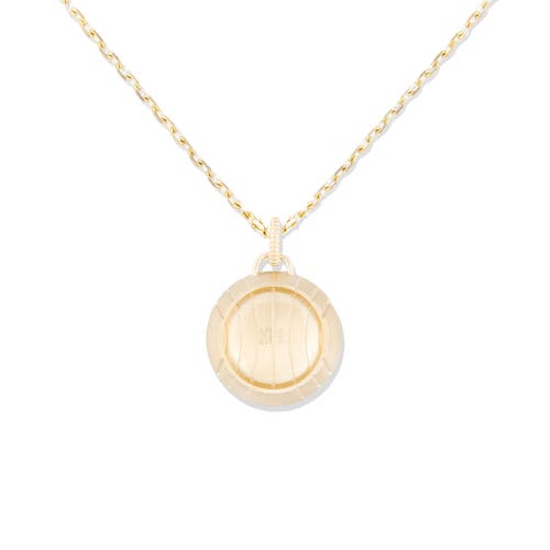 Campbell + Charlotte Revel Large Dimensional Pendant In Gold