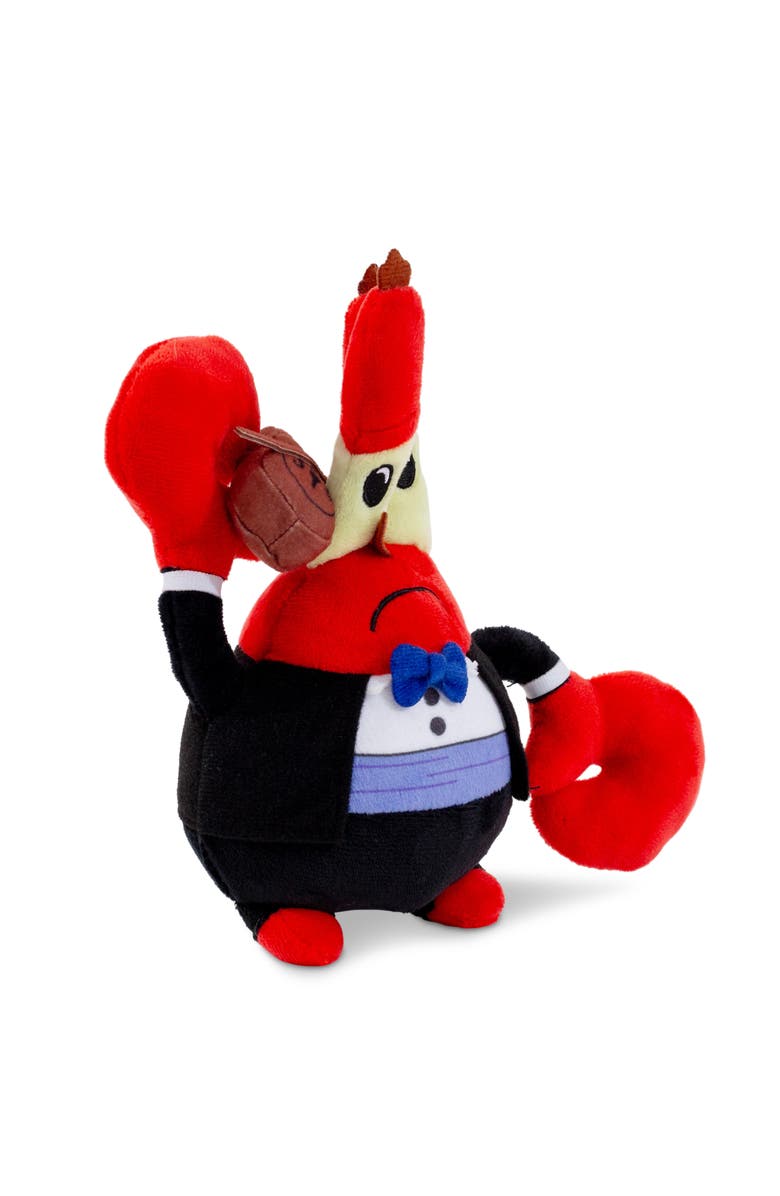 Toynk Nickelodeon SpongeBob SquarePants Mr. Krabs Violin 8-Inch Collector Plush Toy, Alternate, color, Red