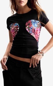 Desigual Lacroix Print T-Shirt